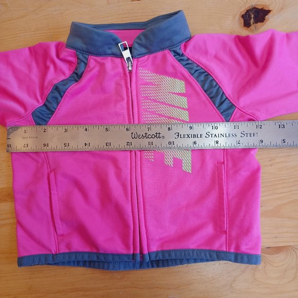 Pink Nike Kids Jacket - 12 M (4154) - Picture 5 of 6